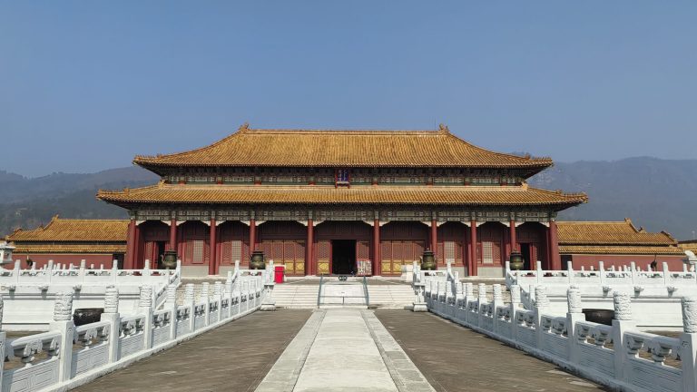 Palace of Heavenly Purity on the Forbidden City central axis