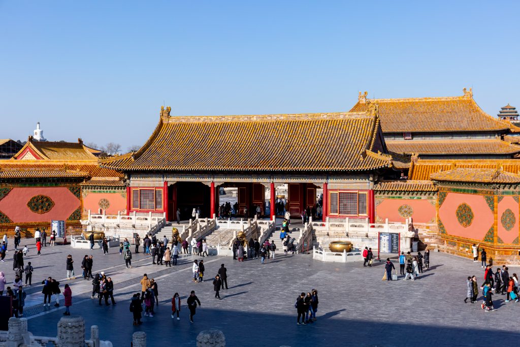 Gate of Heavenly Purity inside the Forbidden City