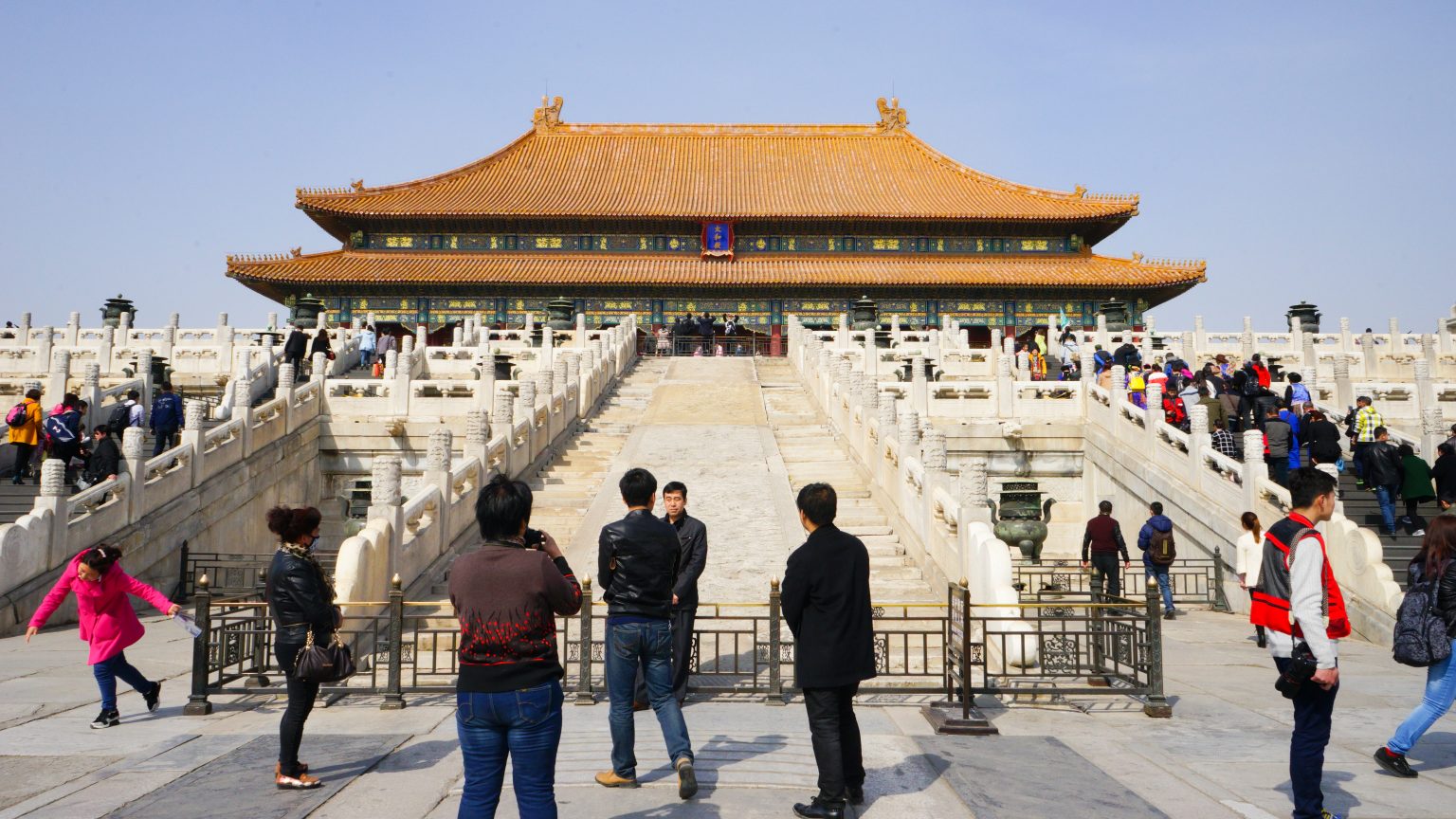Hall of Supreme Harmony inside the Forbidden City in Beijing