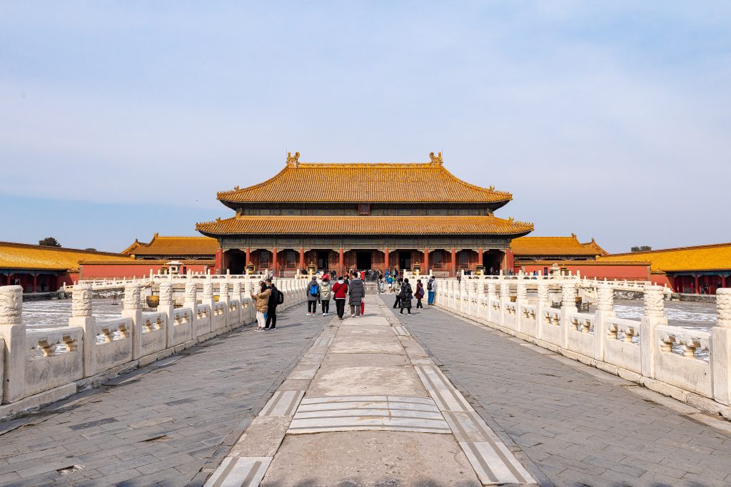 Palace of Heavenly Purity inside the Forbidden City