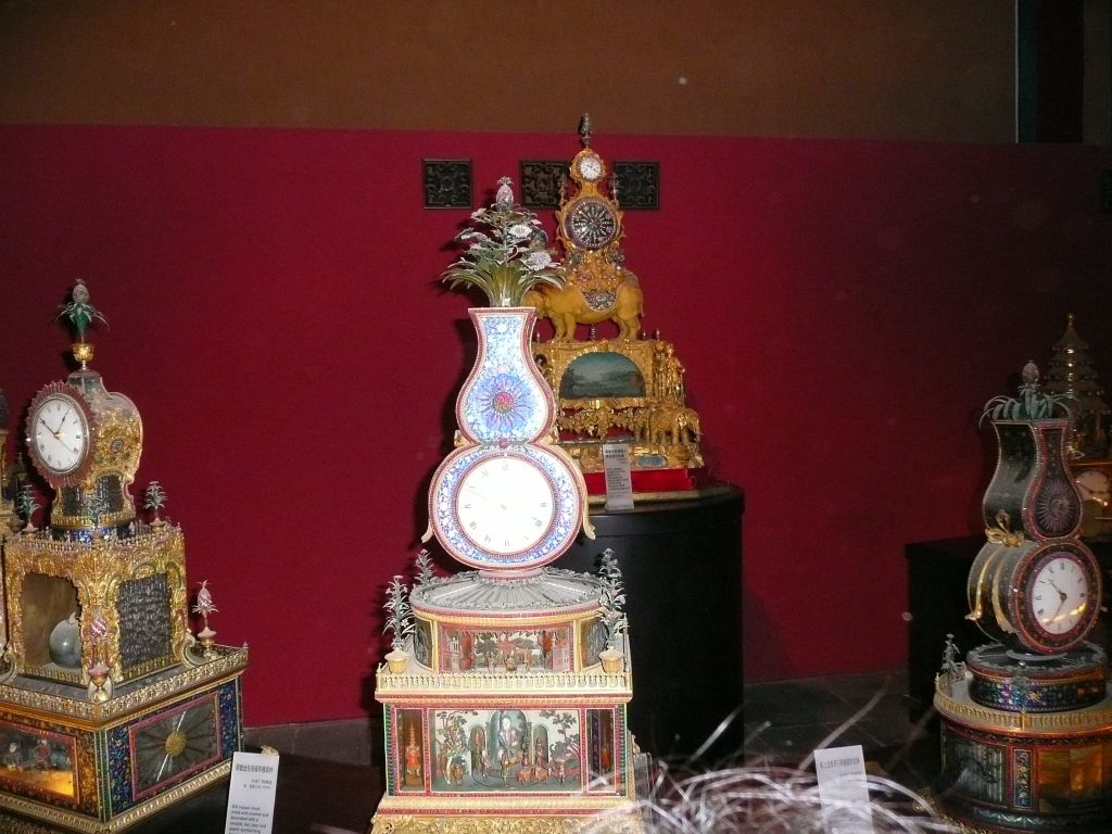 Watch Museum room inside the Forbidden City
