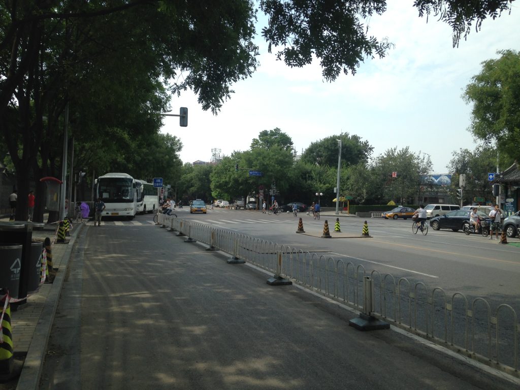 Gulou West Street near the Drum Tower in Beijing